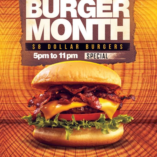 Burger Month V1 - Creative Design Assets