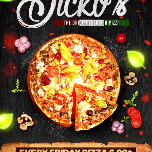 Professional Pizza Flyer Template Access