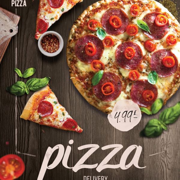 Pizza Flyer Design Access - Google Drive Folder