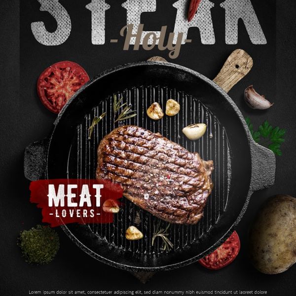 Steak House Menu Access - Digital Files