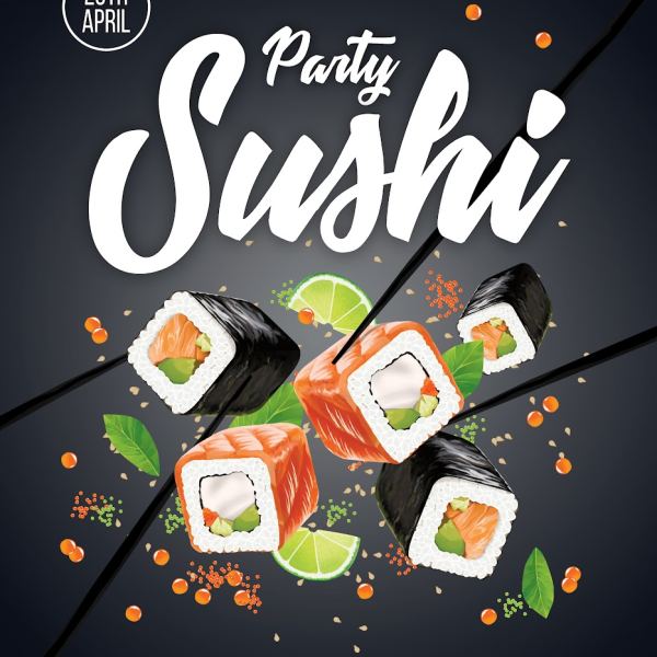 Sushi Party V1 - Complete Event Media Package