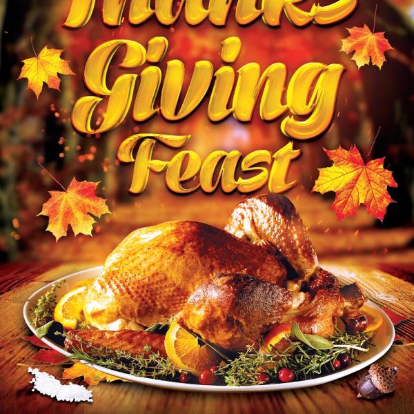 Thanksgiving Feast Flyer Template Access