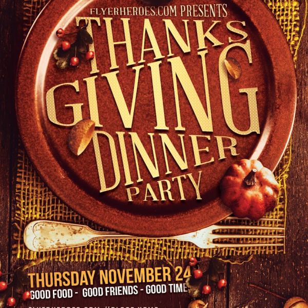 Thanksgiving Dinner Digital Asset Collection