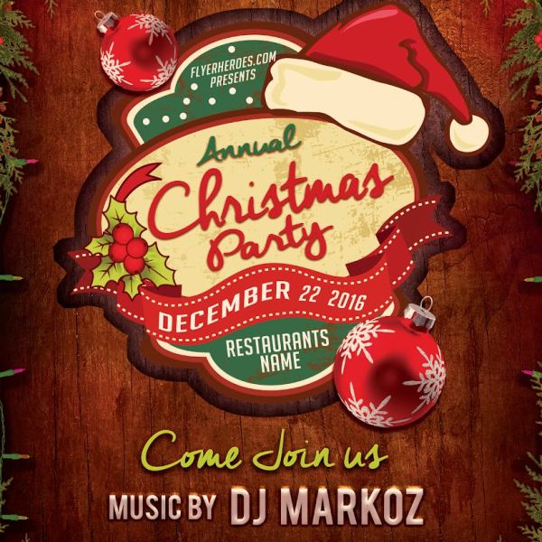 Annual Christmas Party Design Bundle