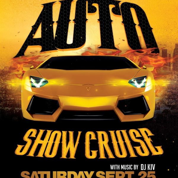 Auto Show v1 - Flyer Template & PSD Access