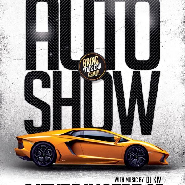 Auto Show v2 - Professional Flyer & Template Access