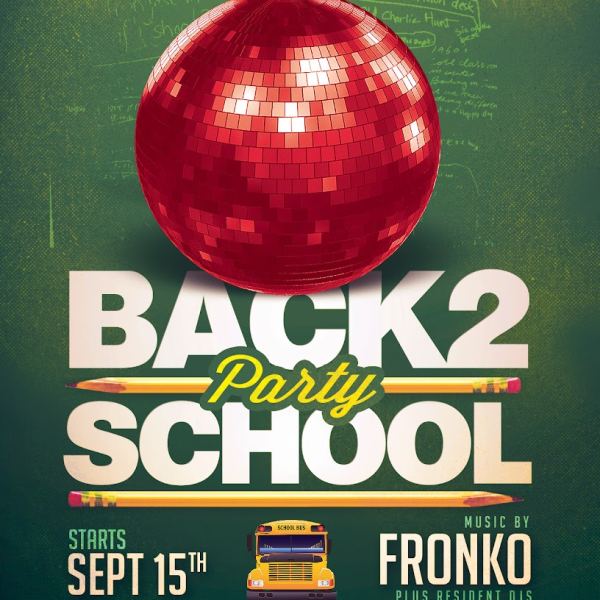 Back To School V6 - Party Flyer Templates