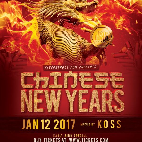 Chinese New Year Flyer Design Package