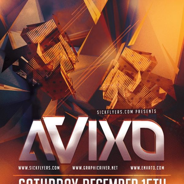 Dj Laranja - Professional DJ Flyer Templates