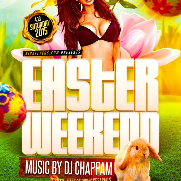Easter Weekend Flyer Access - Professional Design Files