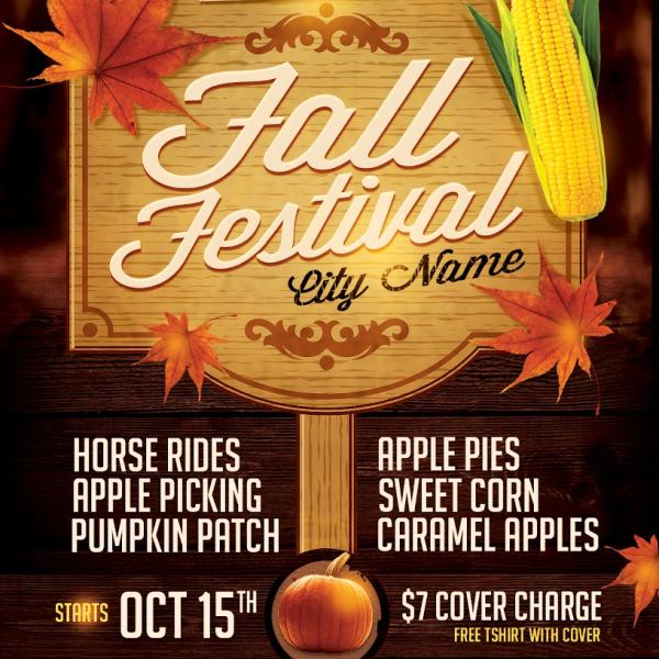 Fall Festival Flyer Template v3 Access