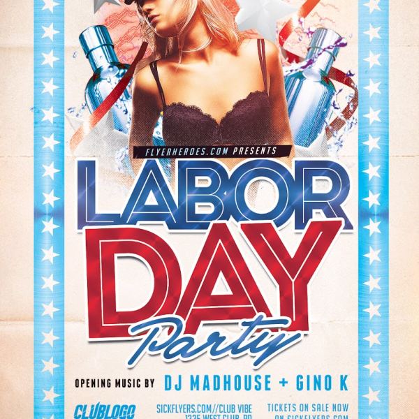 Labor Day Party V3 - Complete Flyer Kit