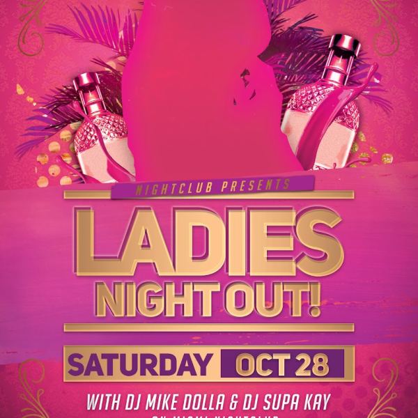 Ladies Night Out Party Flyer Access