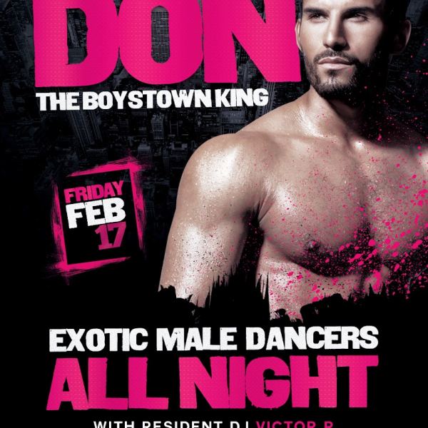 Professional Male Dancers Flyer Templates