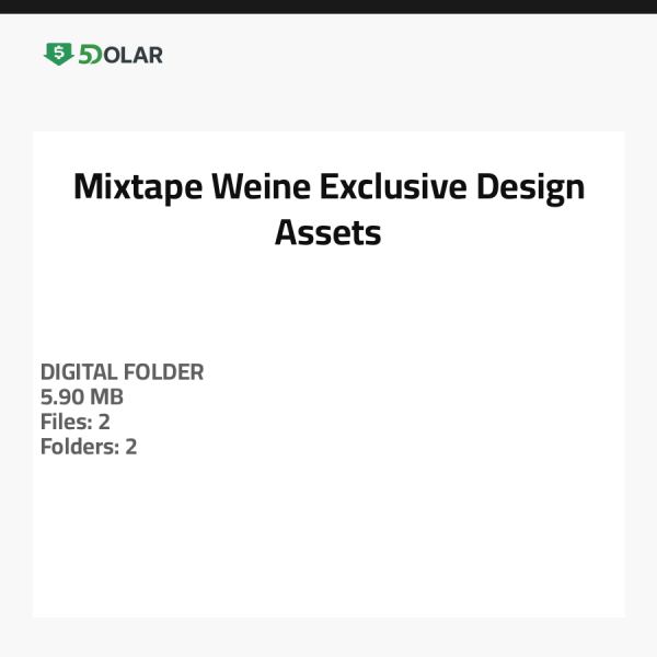 Mixtape Weine - Exclusive Design Assets