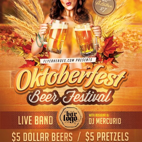 Oktoberfest Beer Flyer Template v3 - Access Now!
