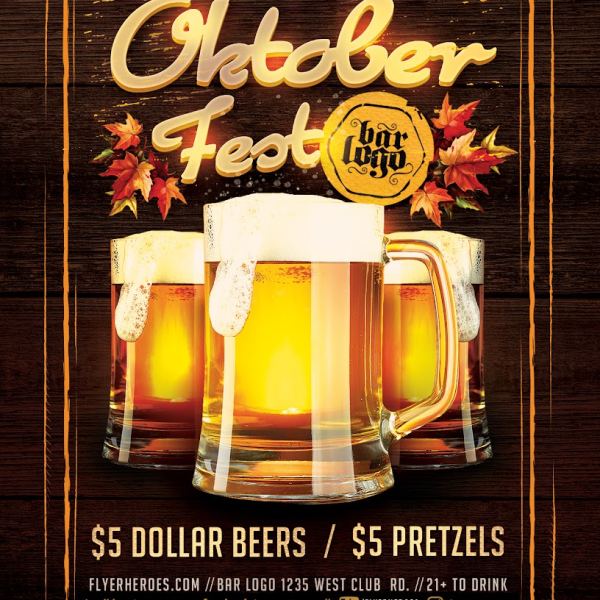 Oktoberfest Flyer Template v4 - Digital Access