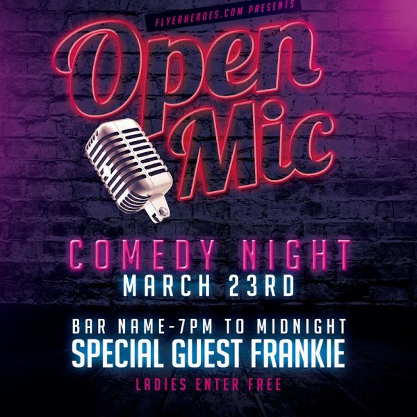 Open Mic Creative Assets Package