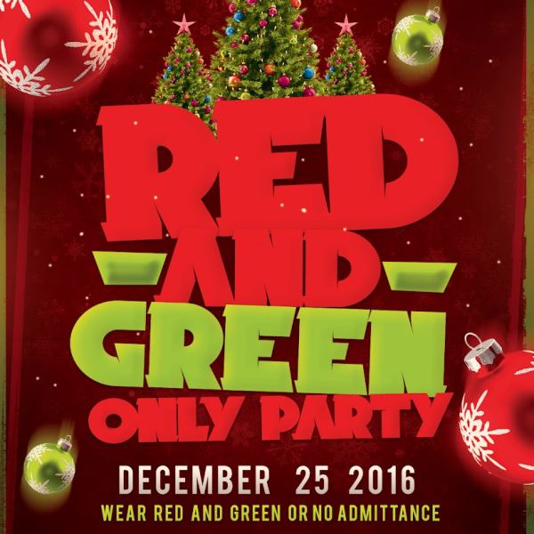 Red and Green Flyer Design Access