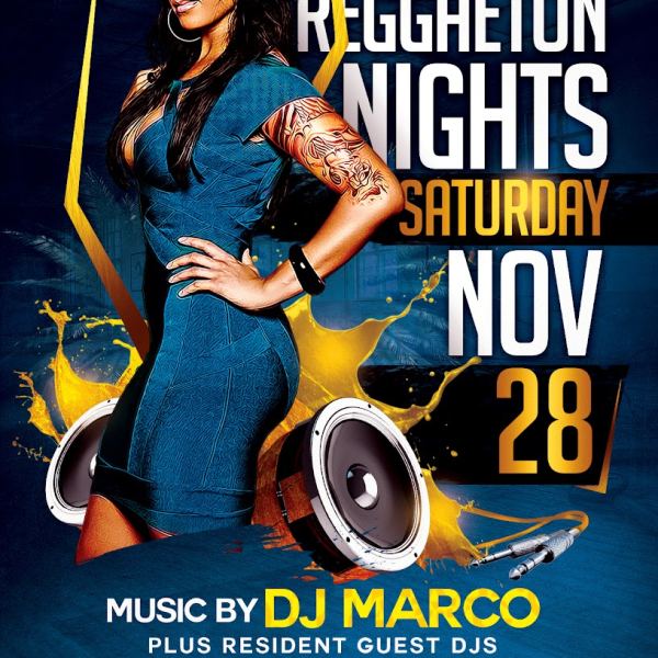 Reggaeton Flyer Template Collection