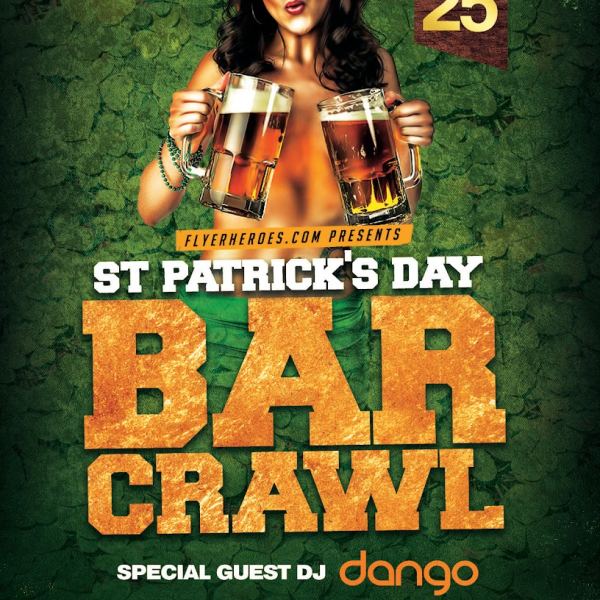 Saint Patricks Day Bar Crawl Digital Assets