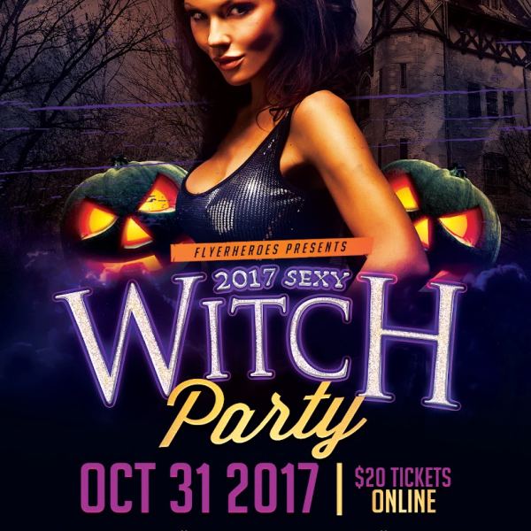 Sexy Witch Digital Art Collection