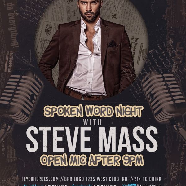 Spoken Word Night Creative Assets