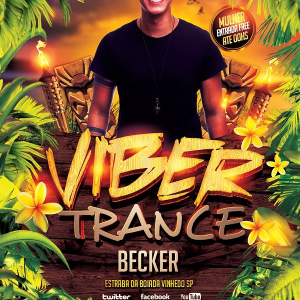 Tiki Bar Flyer V2 - Complete Design Package