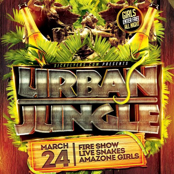 Urban Jungle Digital Asset Collection