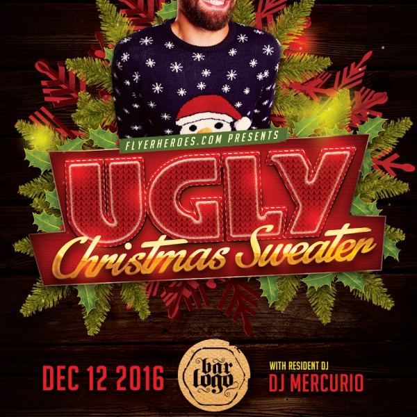 Ugly Sweater Christmas V2 - Digital Design Assets