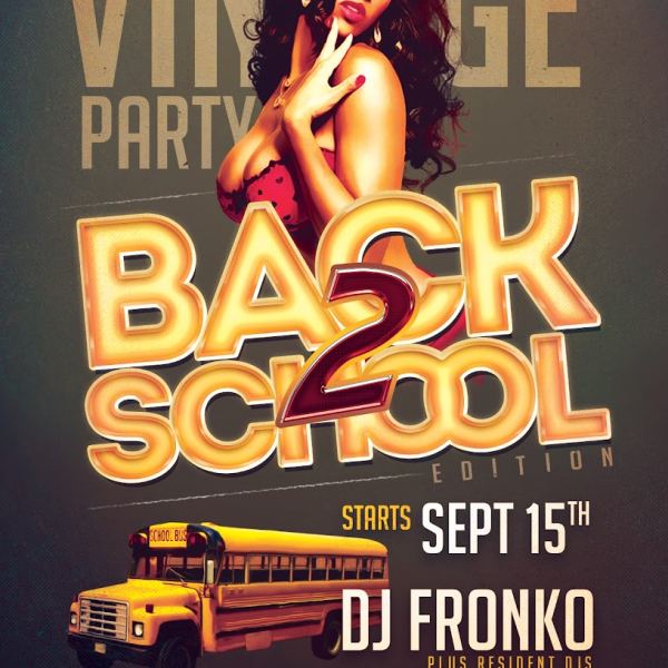 Vintage Back To School Party Access