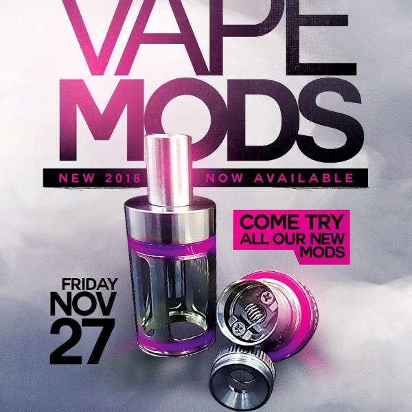 Vape Mods Flyer Template Access