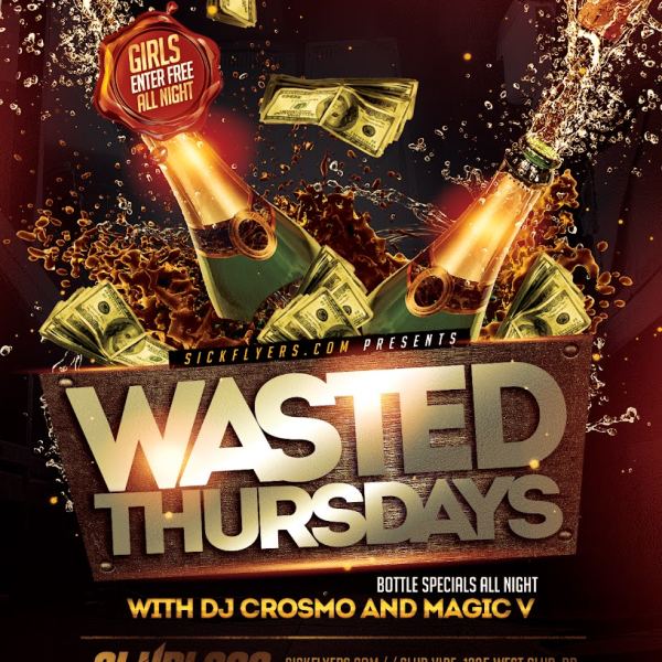 Wasted Flyer Design Package