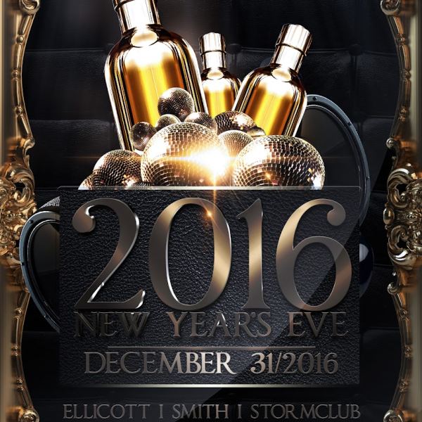 Happy New Year Flyer Design Package