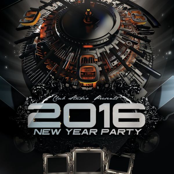 New Year's Eve Party Flyer Template Access