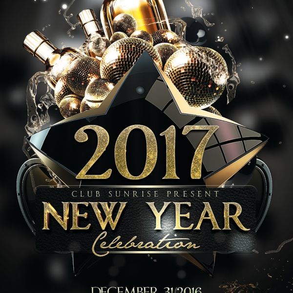 NYE Flyer Template Access - Professional Design Files