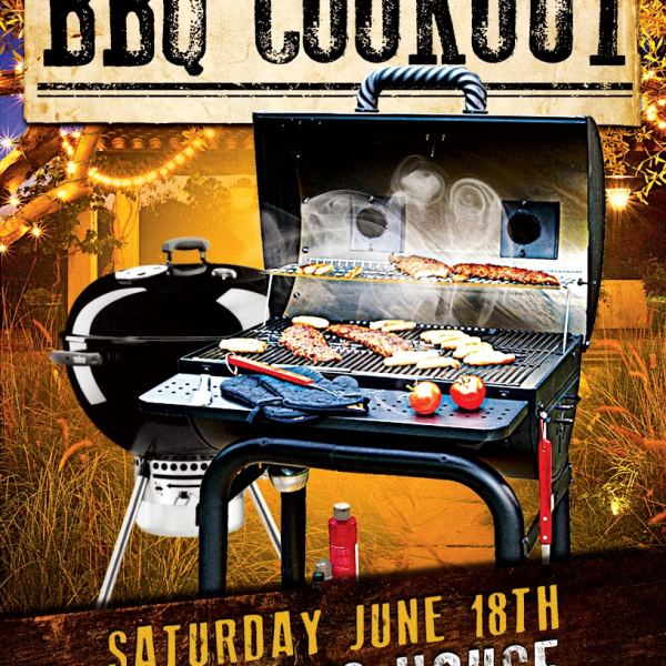 Backyard BBQ Party Flyer Template - Access Now