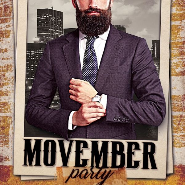 Movember Party Flyer Template - Access Now!