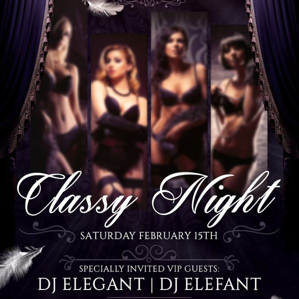 Classy Night – Complete Flyer PSD Template & Facebook Cover Access