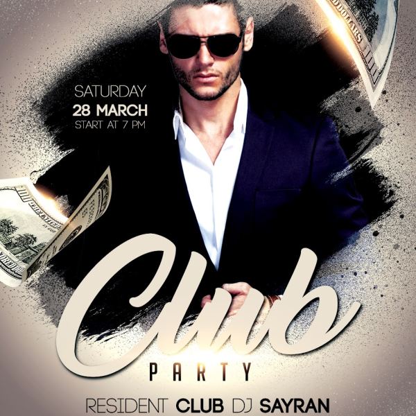 Club Party V03 – Complete Flyer & Facebook Cover Bundle