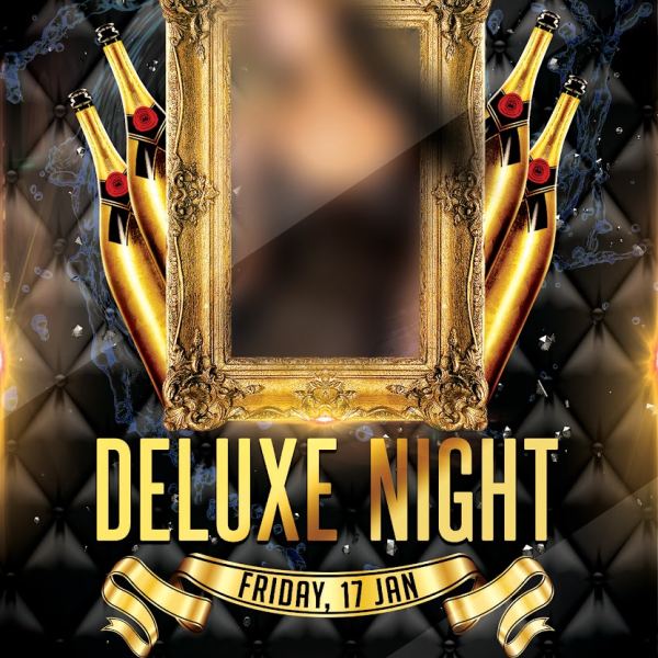Deluxe Night – Complete Flyer PSD Template & Facebook Cover Access