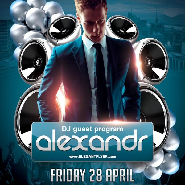 DJ Guest Program – Flyer PSD Template & Facebook Cover Access