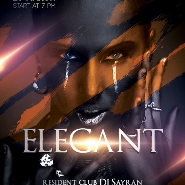 Elegant Flyer PSD Template & Facebook Cover Access