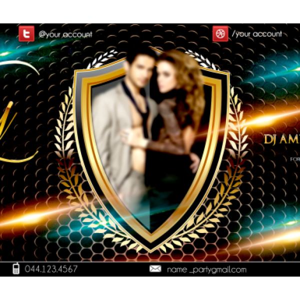 Friday Night Party – Flyer PSD Template & Facebook Cover Access