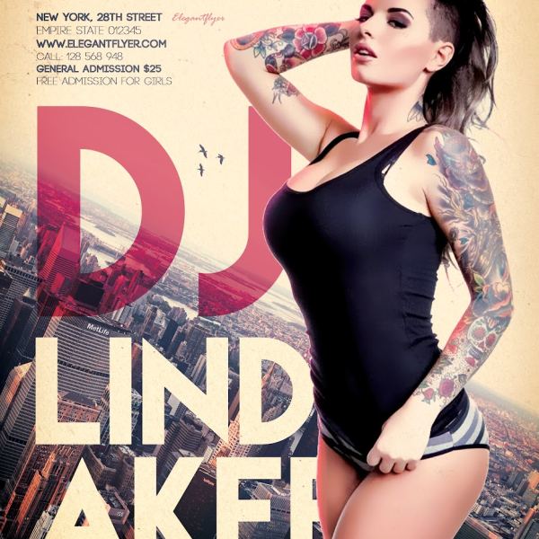 Guest Of The Night DJ – Flyer PSD Template & Facebook Cover Access