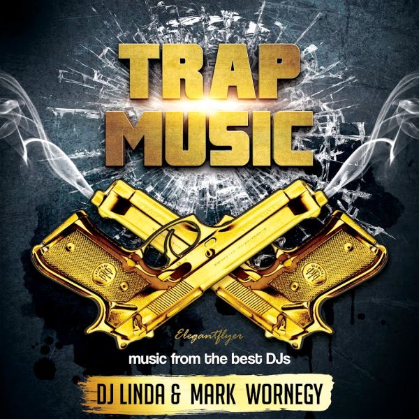 Trap Music – Flyer PSD Template & Facebook Cover Access