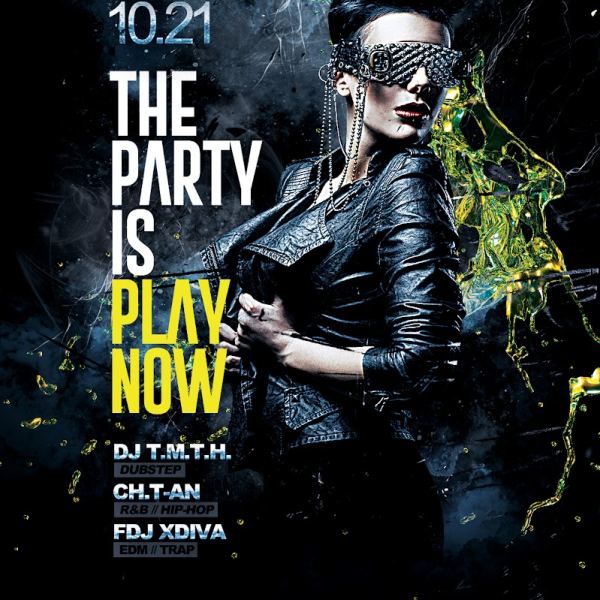 Play Now Flyer Template V2 - Digital Access