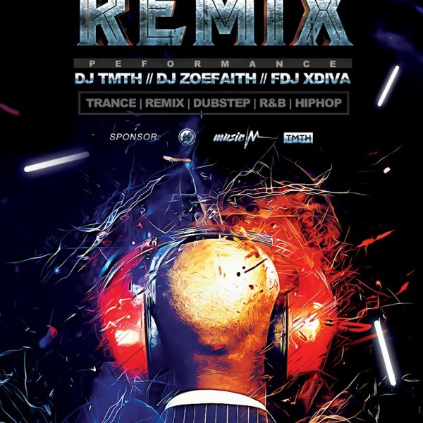 Remix Flyer Template V3 - Access Your Creative Toolkit