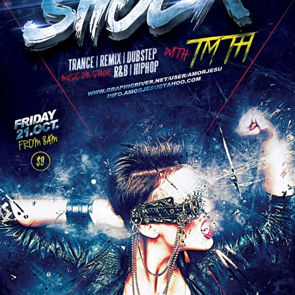 Shock Flyer Template Access
