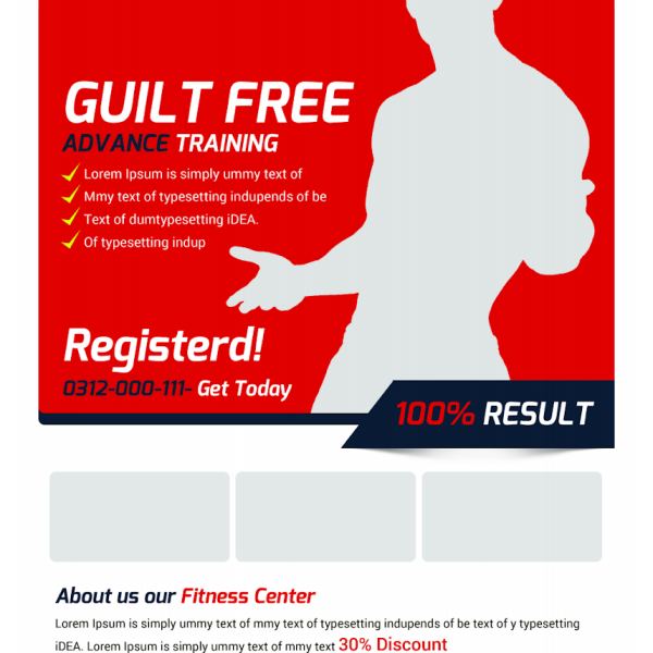 Fitness Flyer Template Bundle - Access Now